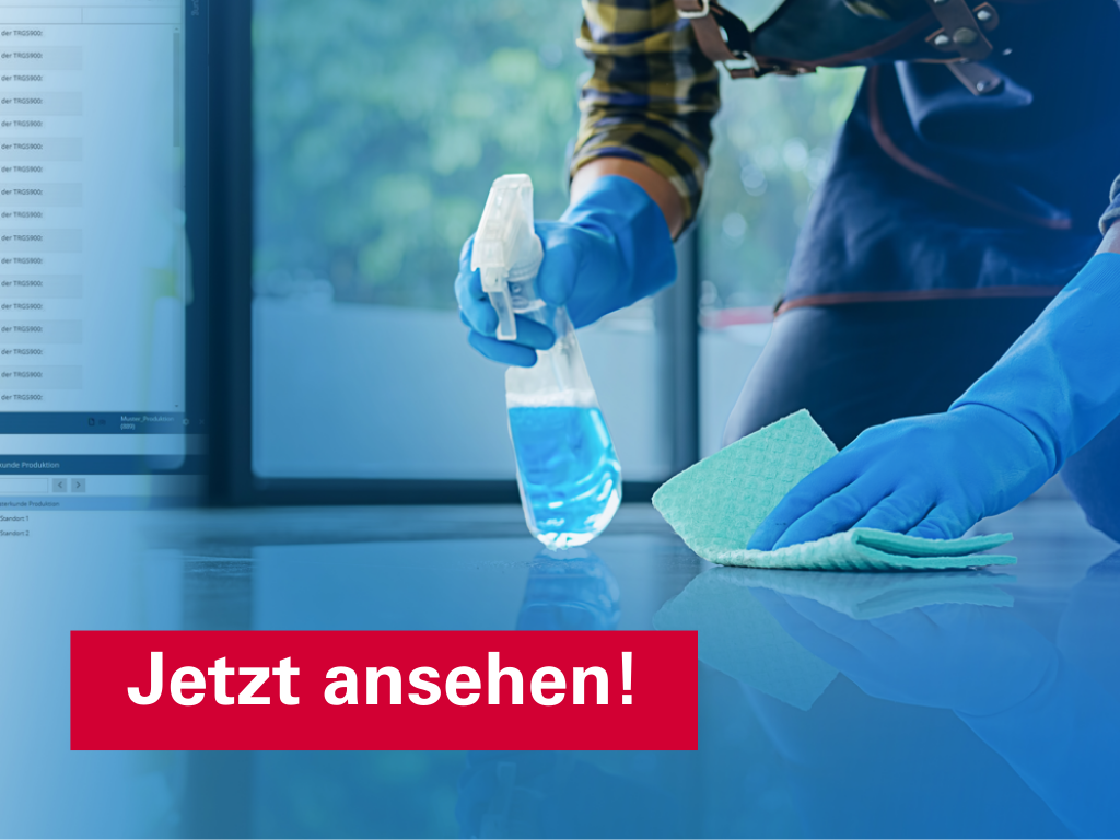 TUV Rheinland Webinaraufzeichnung: Gefahrstoffe (rechts)sicher managen 