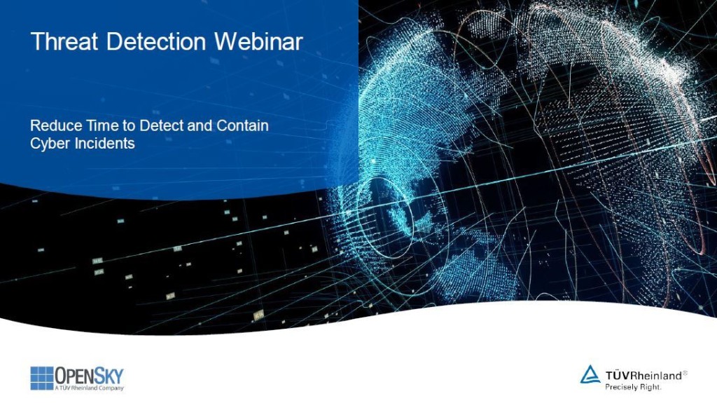 TÜV Rheinland Managed Threat Detection Service