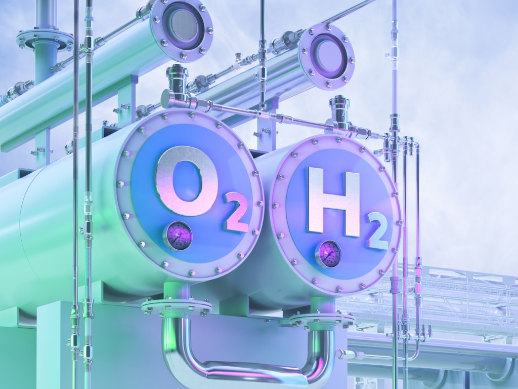 Verschiedene Elektrolyseur-Module