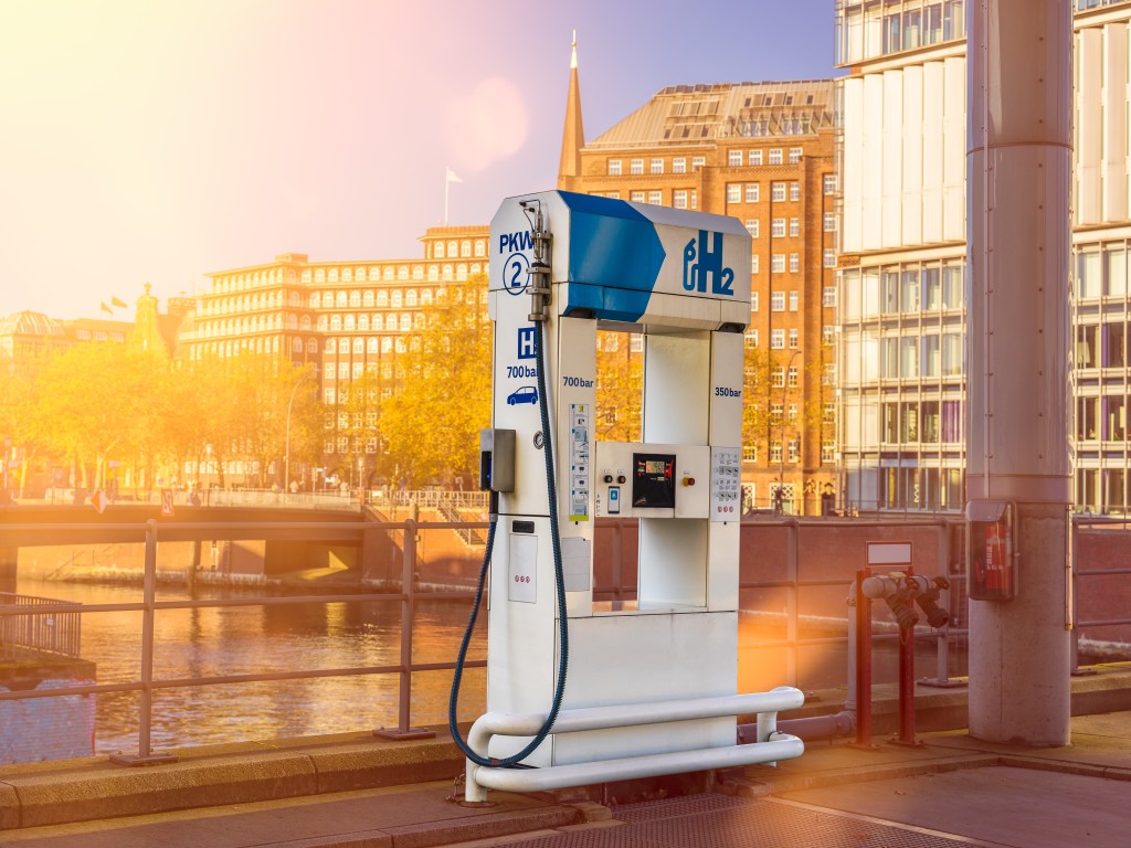 Wasserstoff-Tankstellennetz