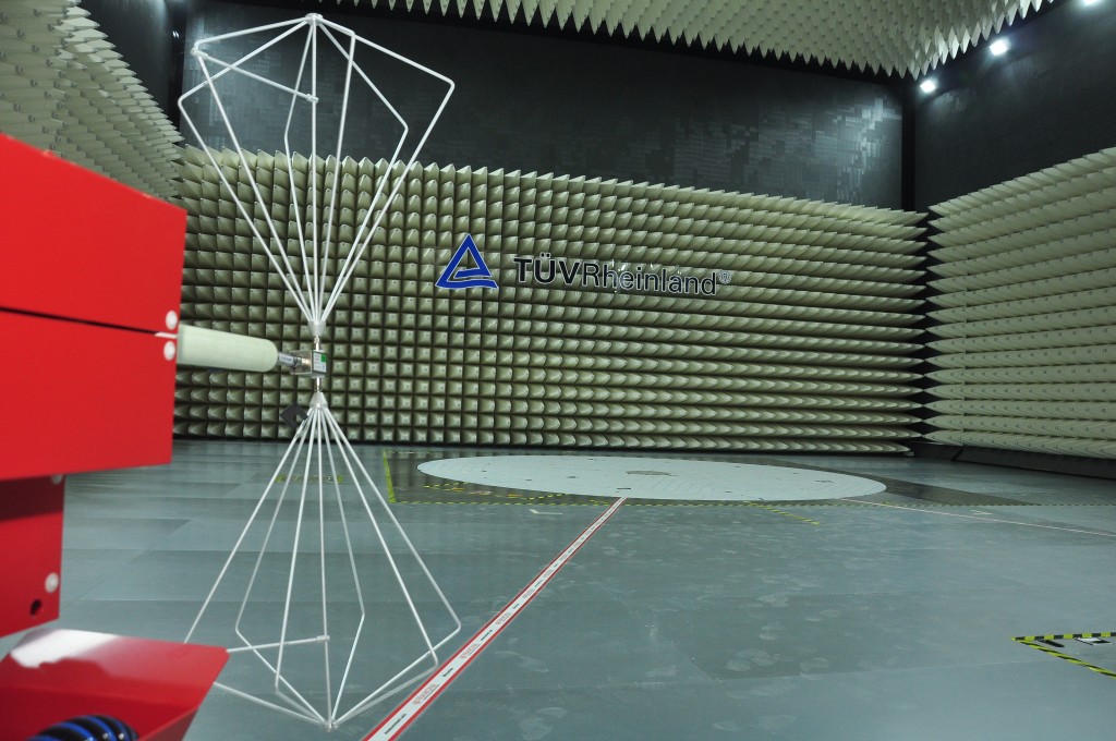 emi emc testing at TUV Rheinland
