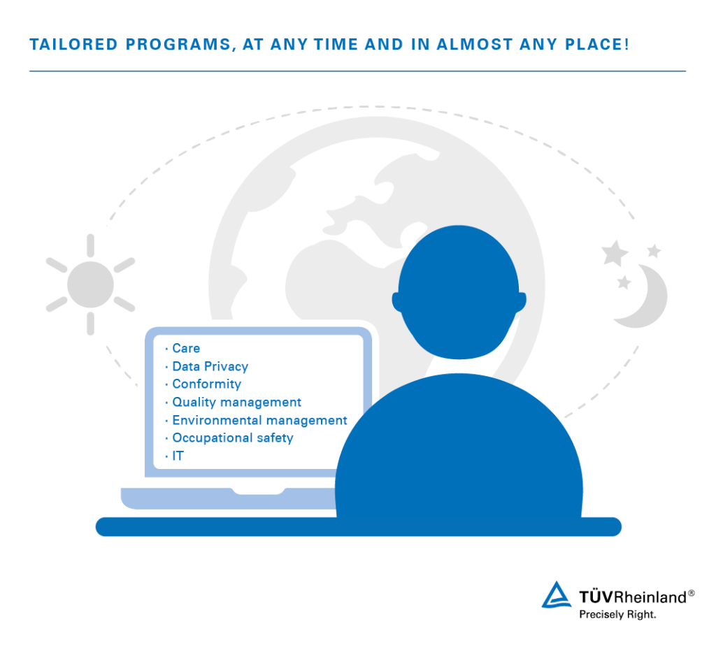 Tailored online training courses