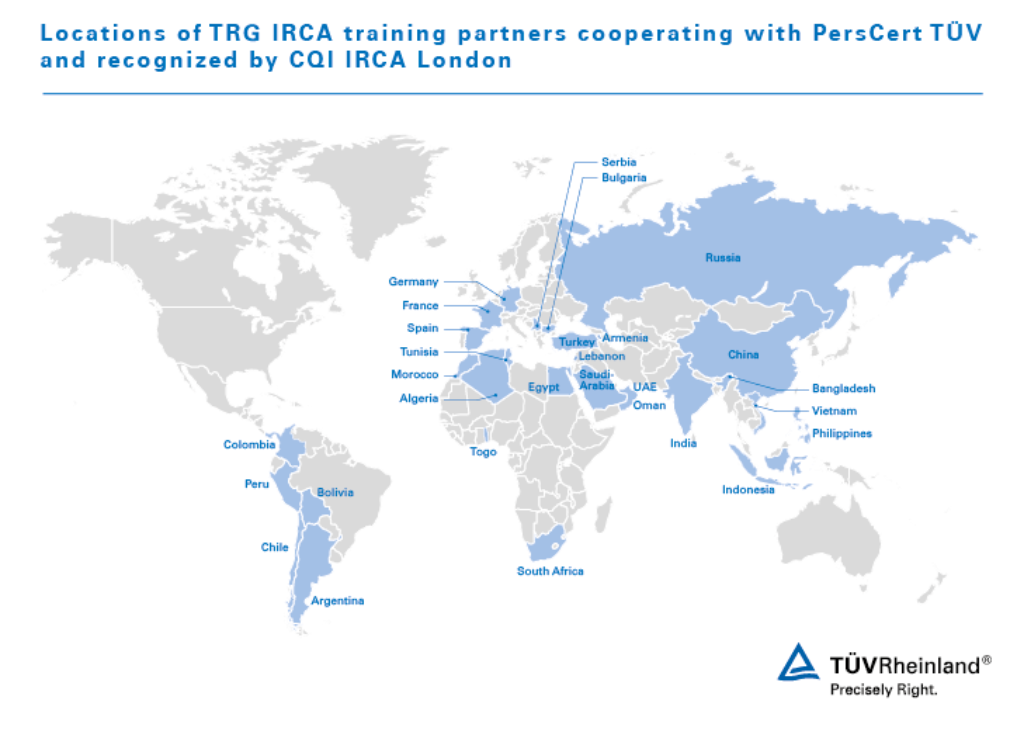 IRCA locations