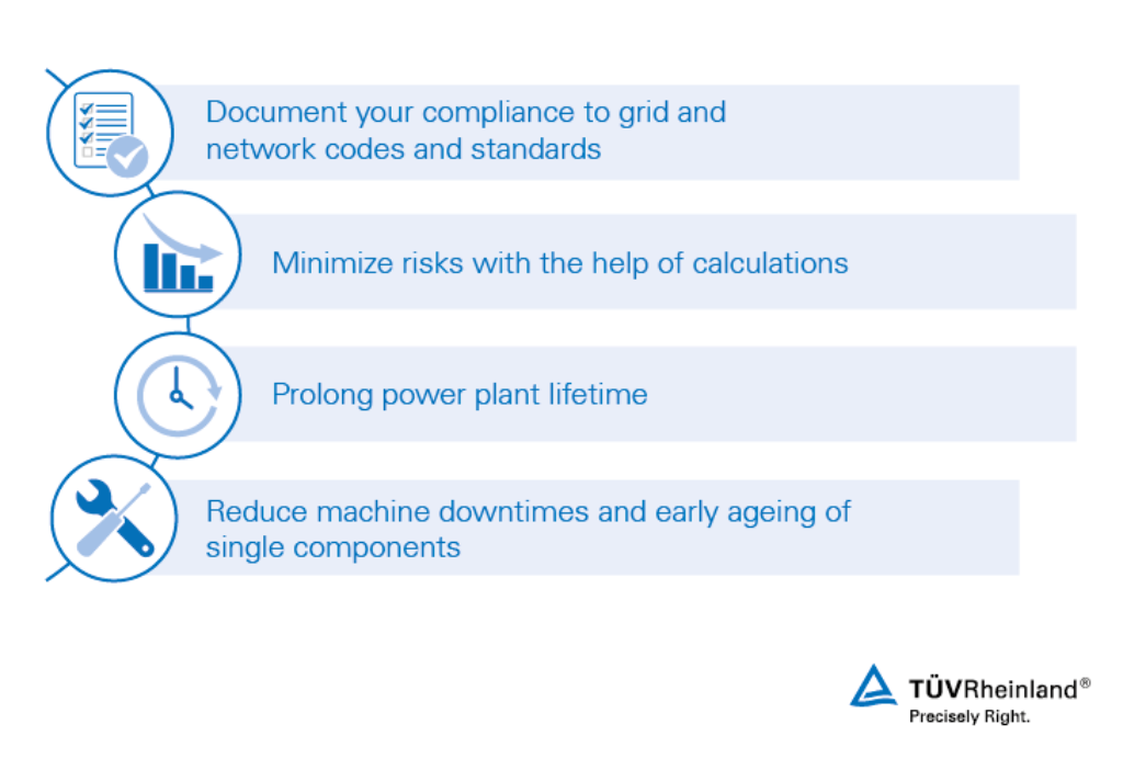 Advantages of our services for turbo generators. Turbo generator studies