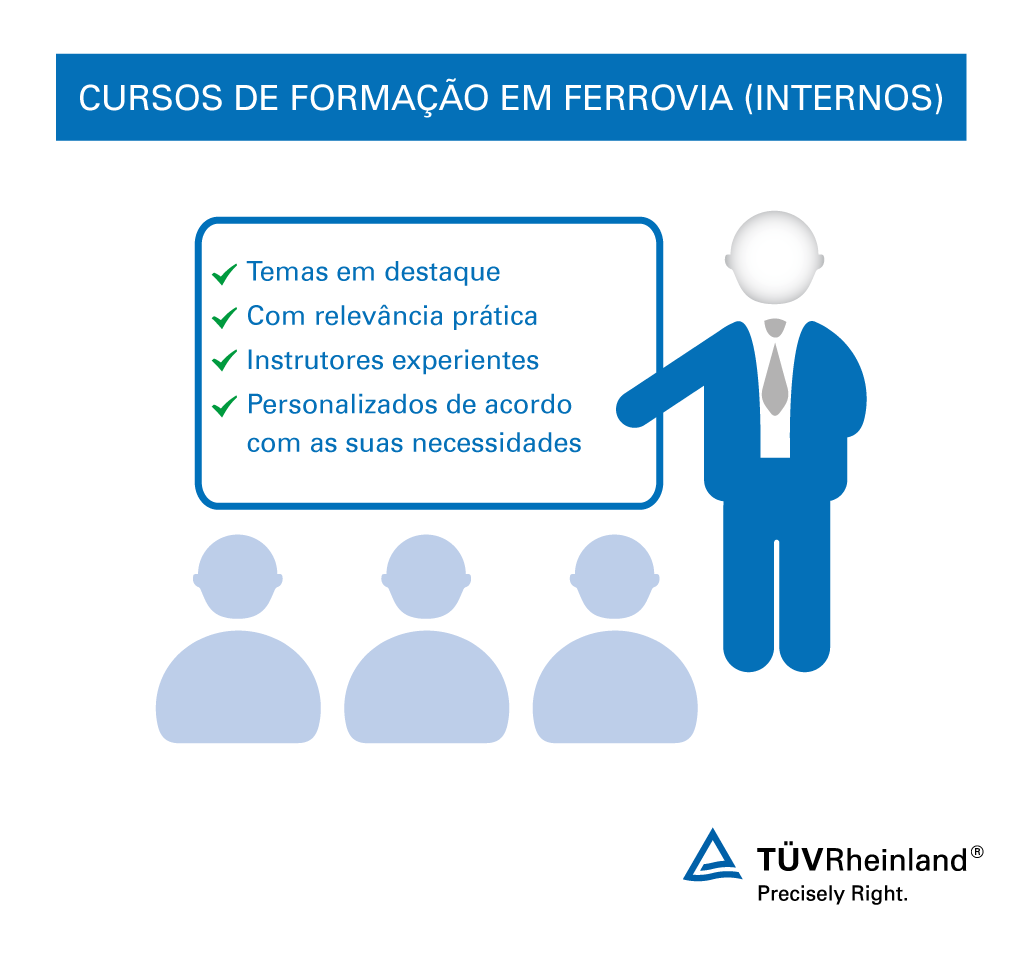 Benefícios dos nossos treinamentos sobre sistemas ferroviários em uma rápida visão Benefícios de seminários sobre sistemas ferroviários