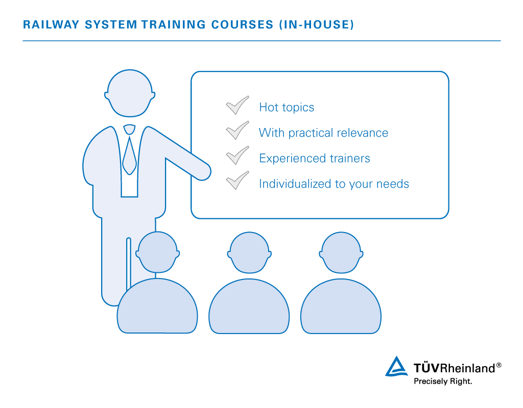 Benefits of our training on railway systems at a glance. Benefits of seminars on railway systems