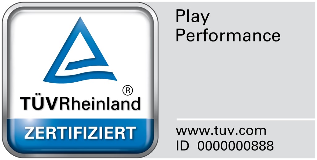 Prüfzeichen „Play Performance“ 