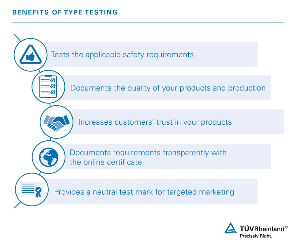 Benefit from the Bauart approval for your components in many ways Benefits of the Type Approved mark | TÜV Rheinland