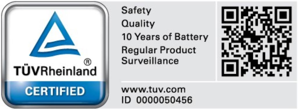 Level II certification mark for smoke detectors – 10 years