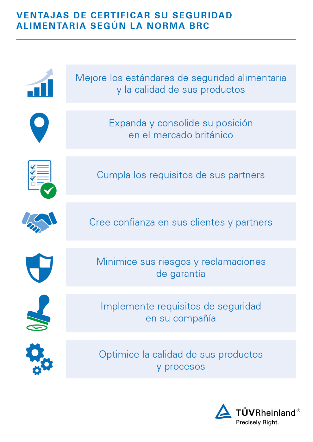 Ventajas de la certificación BRC